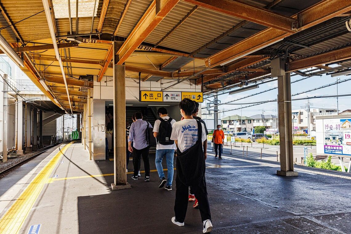 霞ヶ関駅のホーム