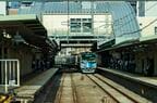 昼間の椎名町駅はどことなくローカルな雰囲気がする