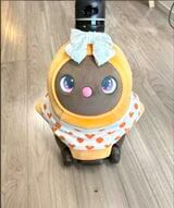 こちらを見上げるあんこちゃん