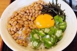 山田うどん ミニ納豆オクラ丼