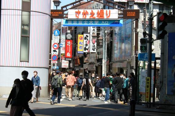 高田馬場駅さかえ通り