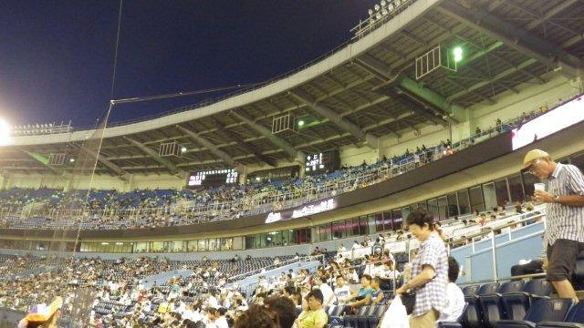 ガラス席の部分がバルコニースイート