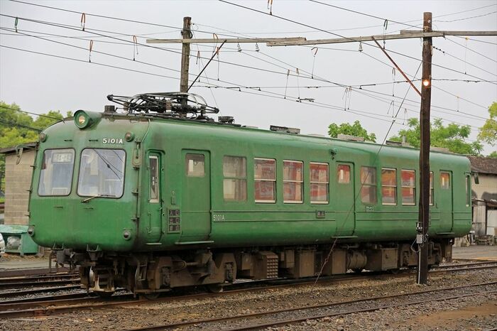 熊本電鉄に渡った元東急5000系