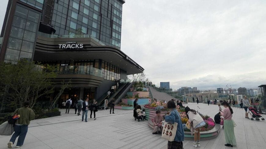 3月28日に開業した大井町トラックス（写真：筆者撮影）