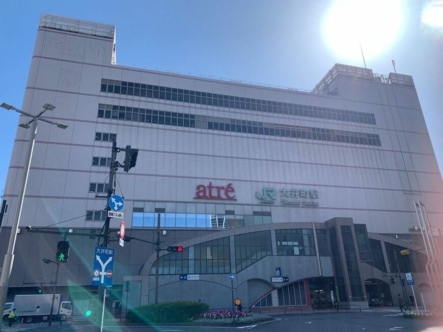 平日朝のJR大井町駅（筆者撮影）