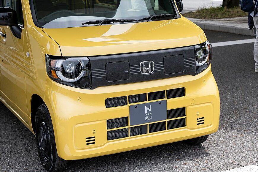 ホンダ新型軽商用EV「N-VAN e:」のディテール（写真：三木宏章）