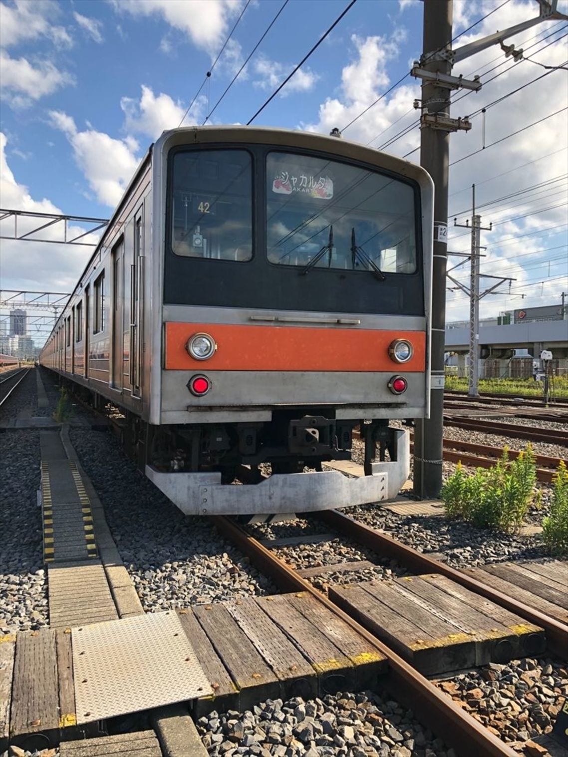 10月21日に回送された武蔵野線205系の最終譲渡車