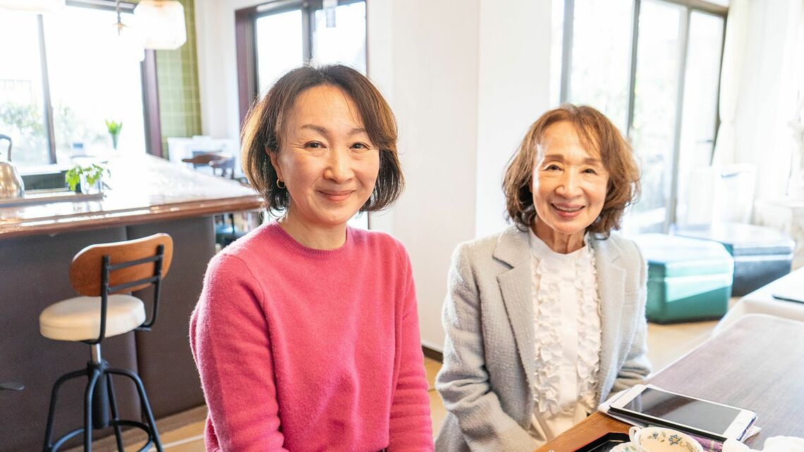 長女の幾子さんと