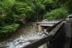 広河原非常口への道中