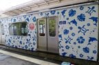 トイレ部分もラッピングにより窓を塞いだ痕跡はわからない