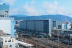 新幹線と在来線の間に立地する「都シティ 近鉄京都駅」