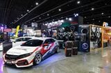 バンコク・インターナショナル・オートサロン2022の会場内（筆者撮影）
