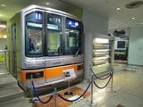 地下鉄博物館_銀座線01系カットモデル（筆者撮影）