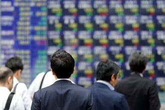 日経平均続伸､内需･中小型株に利益確定売り