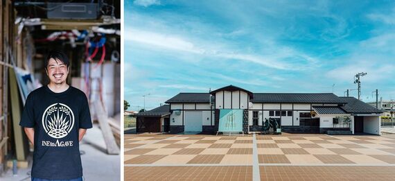 岡住修兵 稲とアガベ 社長、稲とアガベ醸造所