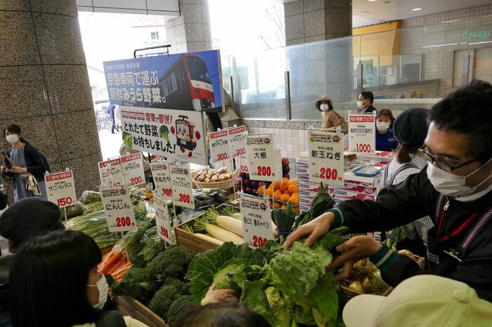 こちらの売り場も盛況だった