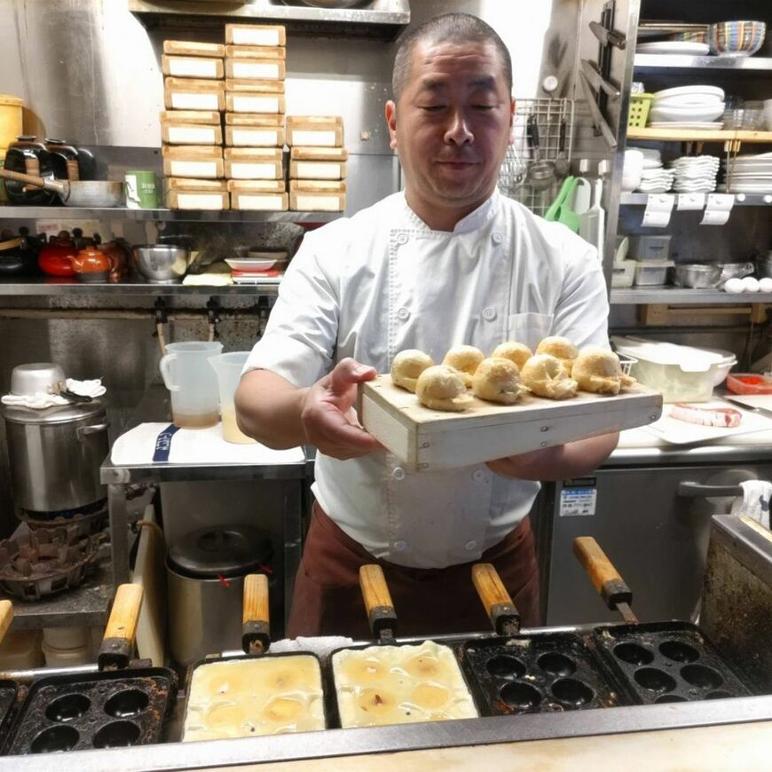ドヤ顔の大鳥氏（著者撮影）