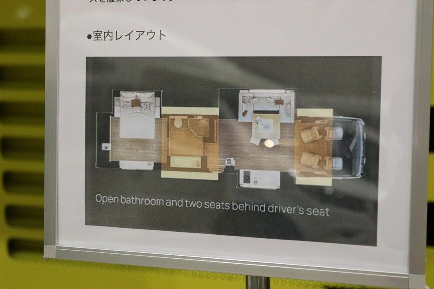 STX Motorhomeのディテールや情報（筆者撮影）