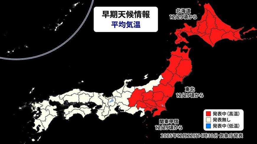 早期天候情報