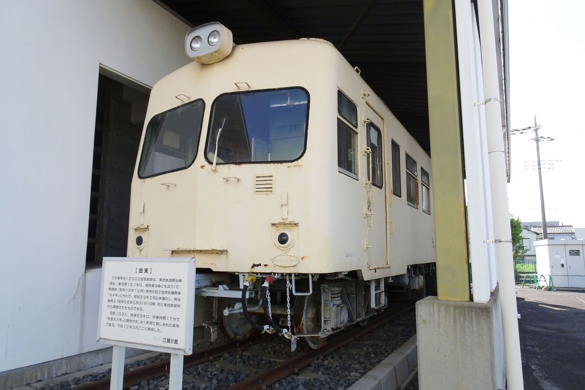 1983年に廃止された東武鉄道熊谷線を走った