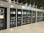 ソウルの仁川空港鉄道A'REXのホーム。