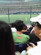 内野B指定席からの外野景観