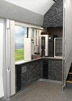 プレミアム車両に設置するカフェスポット