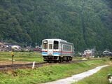 JR若桜線を引き継いだ若桜鉄道（撮影：南正時）