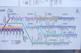 相互直通運転の乗り入れ先の駅は無数にある（記者撮影）