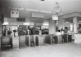 鶴瀬駅の橋上駅舎＝1973年（写真：東武博物館）