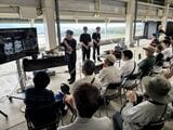 ロータリーエンジンの開発者による説明（写真：桃田健史）