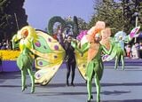 ディズニー５周年記念式典のようす（写真：1988年4月15日、吉野純治撮影）