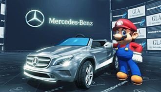 ｢マリオ｣とコラボ､ベンツ小型SUVで新戦略