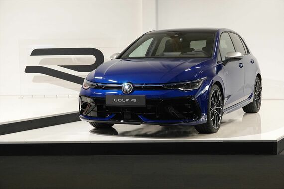 ゴルフRは今年で20周年。日本では今「Golf R 20 Years」が販売されている（写真：Wolfgang Grube）