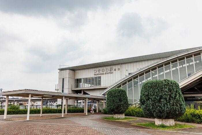 つきのわ駅の駅舎