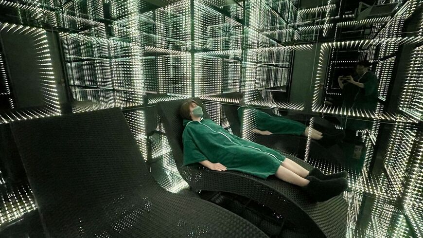 69万人が予約待ちをするヘッドドライスパ「悟空のきもち」が、新事業をスタート。「絶頂解凍アトラクション」と銘打つ、悟空SPA渋谷店を2023年1月11日にオープンした（編集部撮影）