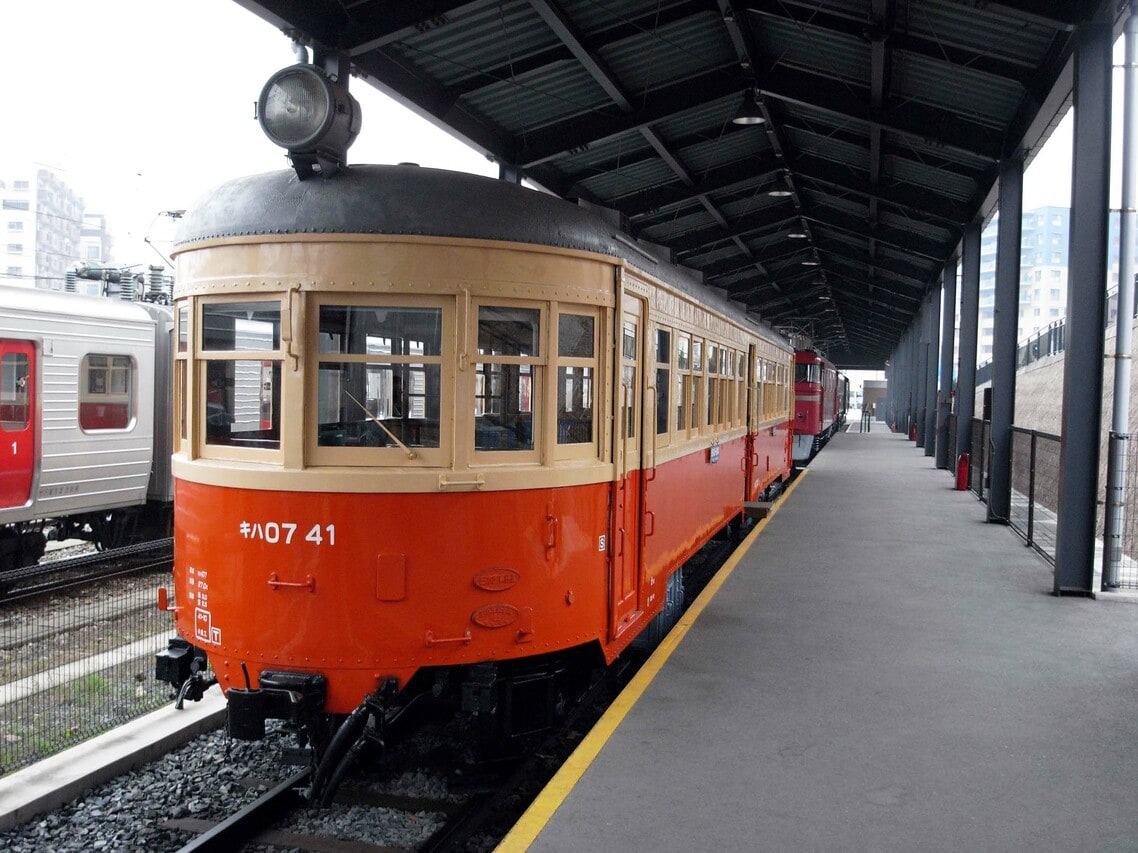 九州鉄道博物館に保存されているキハ07形