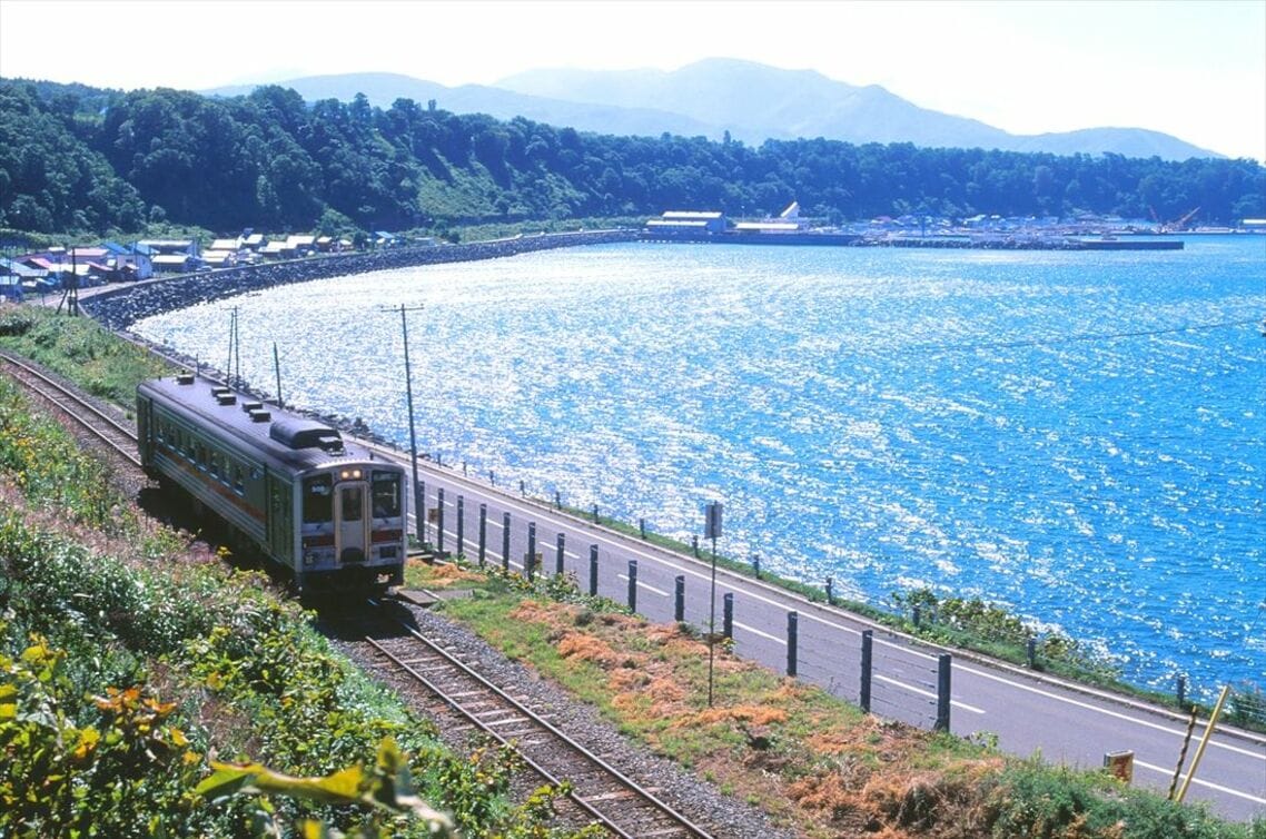 日本海沿いを走る留萌線