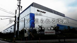 シャープ 迫られる決断 液晶パネル生存の隘路