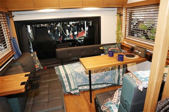 ジオロームのリビングスペース