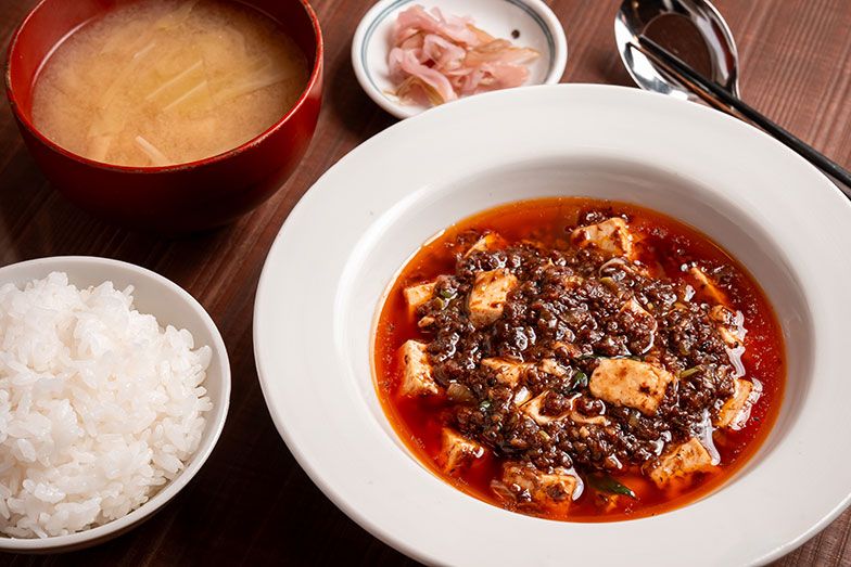 麻婆豆腐定食