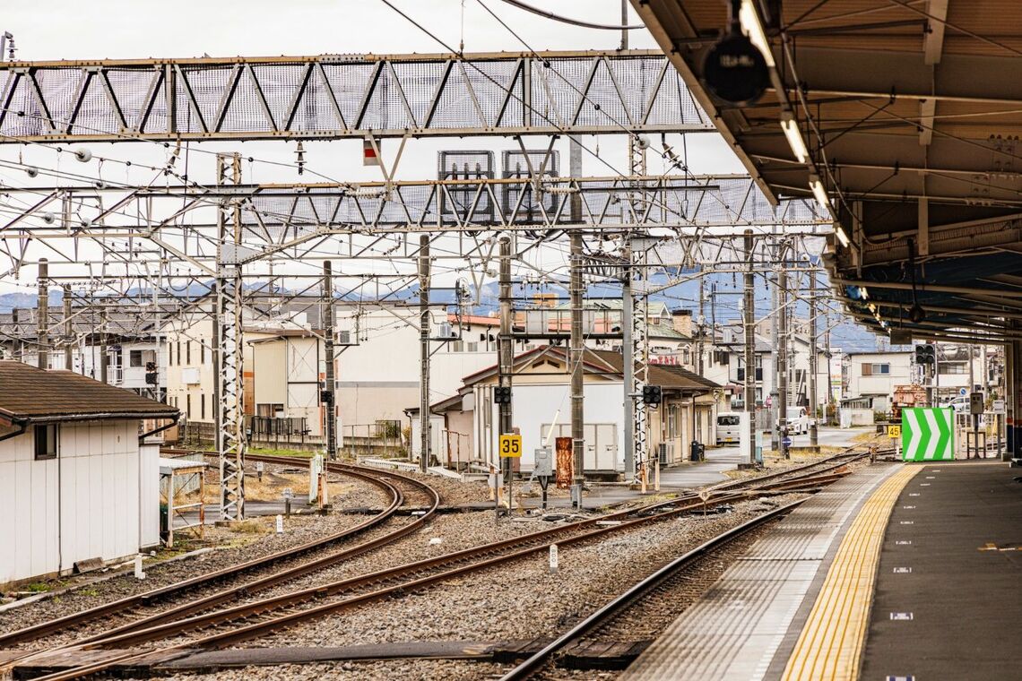 坂戸駅から延びる越生線