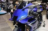 第52回 東京モーターサイクルショーに参考出品されたヤマハ「YZF-R9」（筆者撮影）