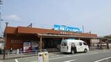 JR豊肥本線の肥後大津駅。熊本空港と駅を結ぶ「空港ライナー」が発着する（筆者撮影）