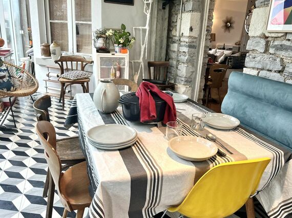 ダイニングテーブルのコーディネート