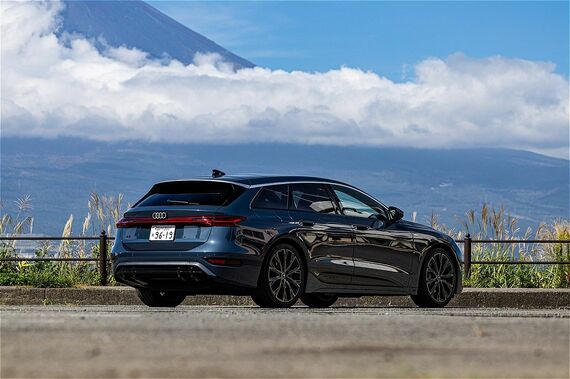 A6アバントe-tronのリアビュー