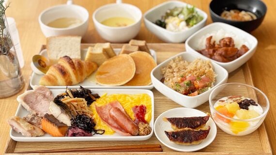 MUJI HOTEL GINZA 朝食ビュッフェ 無印良品