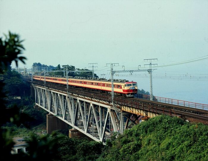 157系の特急「あまぎ」