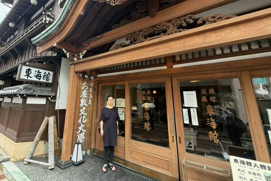 昭和初期の元温泉旅館「東海館」（写真：筆者提供）