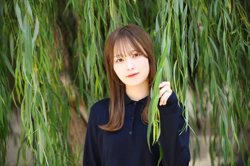 松本美紅さん。優しげな眼差しの奥に、秘めたる意志の強さを持っている（筆者撮影）